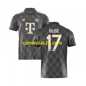 Camisolas de futebol Bayern München OLISE 17 Octoberfest Equipamento Quarto 2024/25 Manga Curta